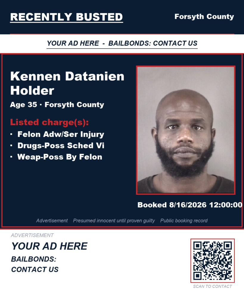 Arrest report — KENNEN DATANIEN HOLDER