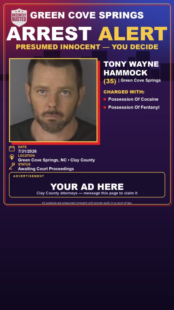Booking photo of TONY WAYNE HAMMOCK