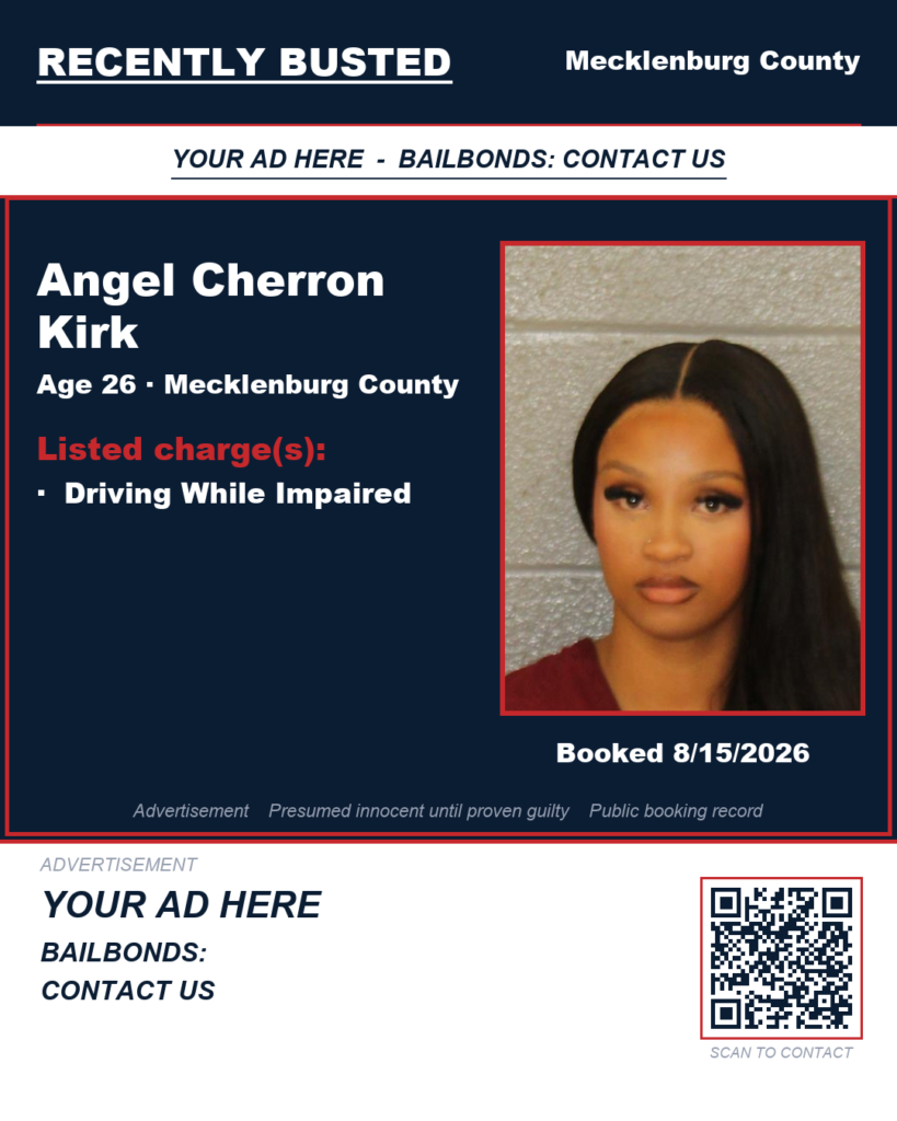 Arrest report — ANGEL CHERRON KIRK