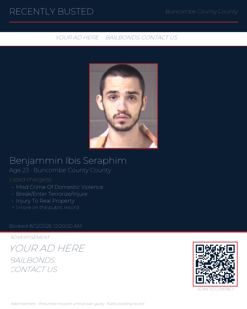 Arrest report — BENJAMMIN IBIS SERAPHIM