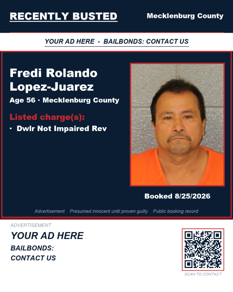 Arrest report - FREDI ROLANDO LOPEZ-JUAREZ