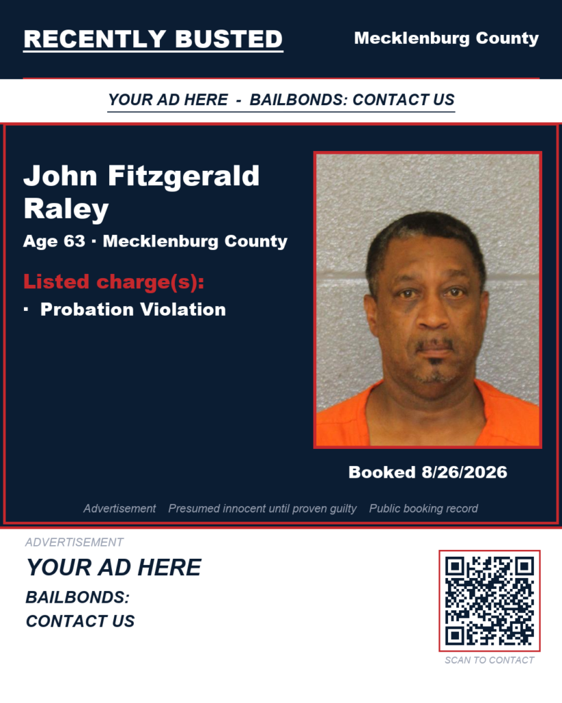 Arrest report - JOHN FITZGERALD RALEY