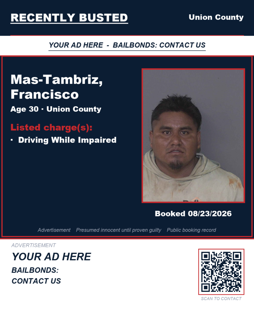 Arrest report - MAS-TAMBRIZ, FRANCISCO