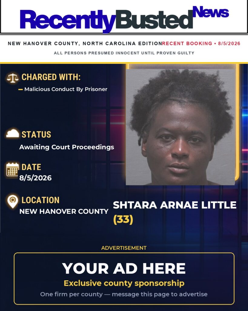 Arrest report โ SHTARA ARNAE LITTLE