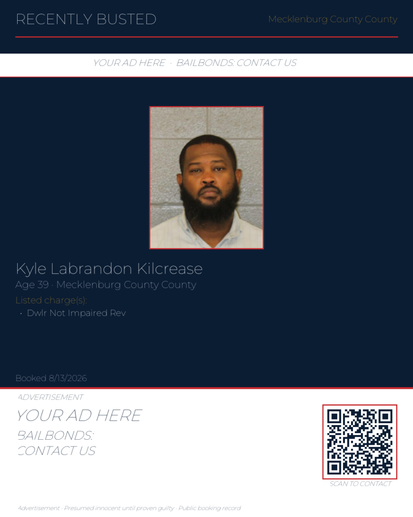 Arrest report — KYLE LABRANDON KILCREASE
