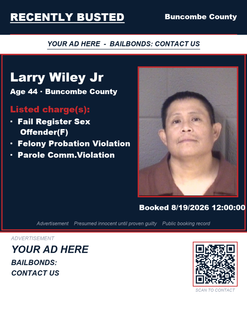 Arrest report — LARRY WILEY JR