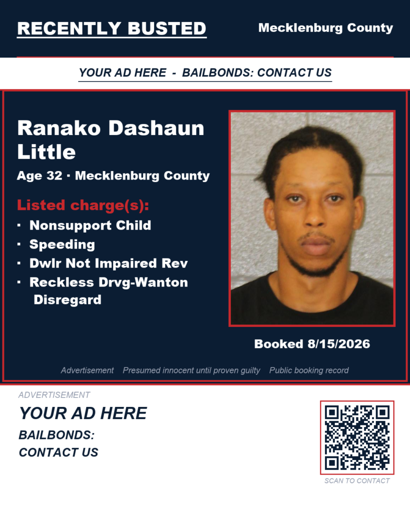 Arrest report — RANAKO DASHAUN LITTLE