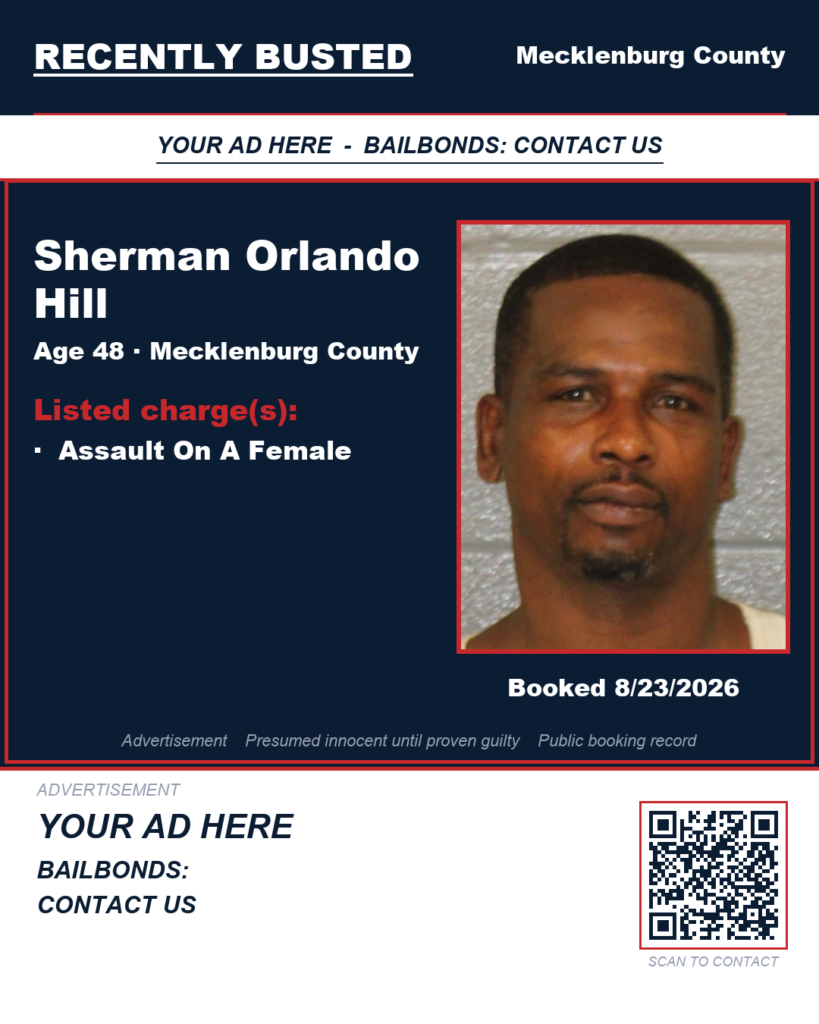 Arrest report - SHERMAN ORLANDO HILL