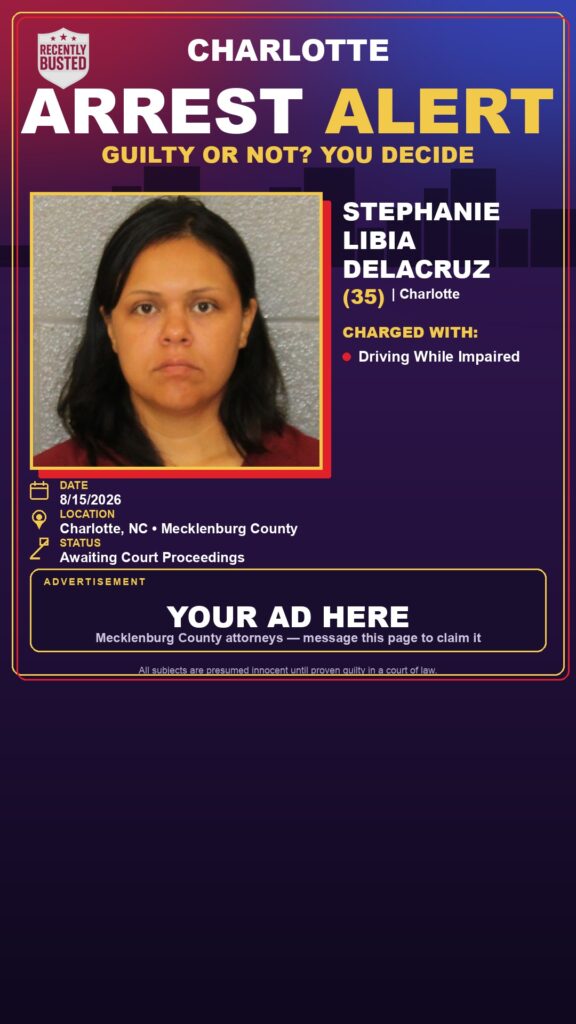 Arrest report — STEPHANIE LIBIA DELACRUZ