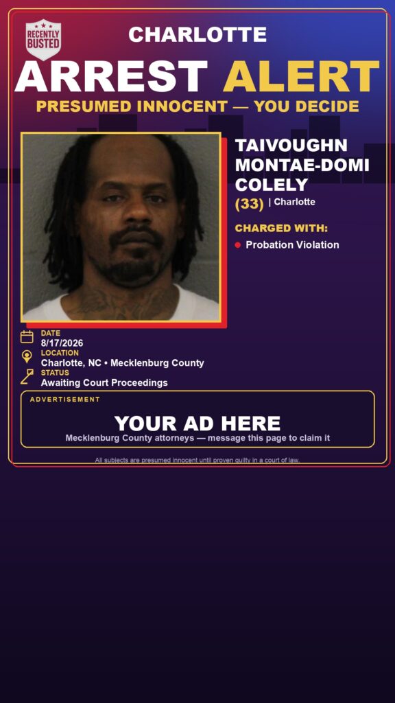 Arrest report — TAIVOUGHN MONTAE-DOMI COLELY