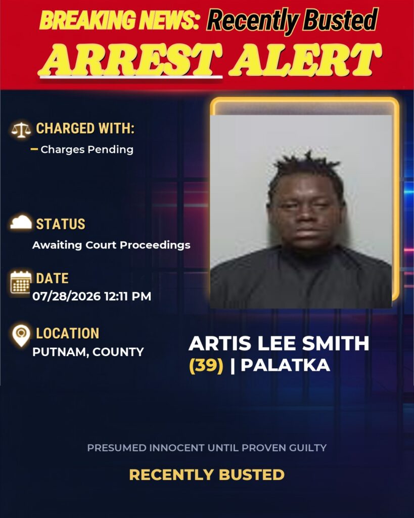 Arrest report — Artis Lee Smith