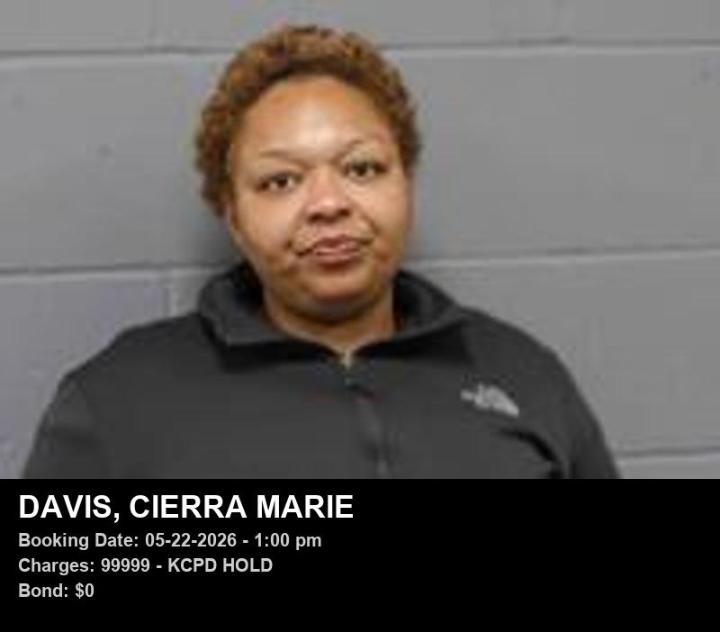 Arrest report - CIERRA MARIE DAVIS