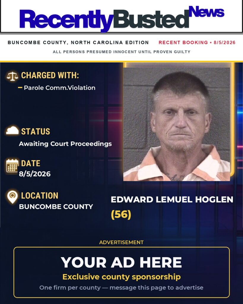 Arrest report โ EDWARD LEMUEL HOGLEN