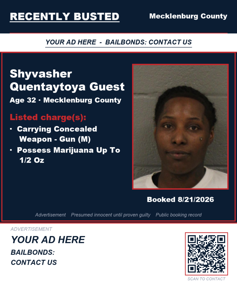 Arrest report - SHYVASHER QUENTAYTOYA GUEST