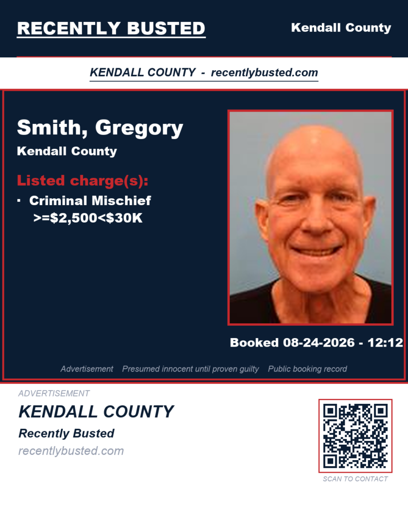Smith, Gregory — arrest record card, Texas Arrests