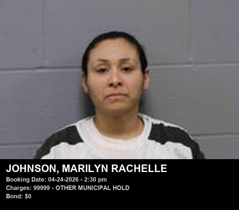 Arrest report - MARILYN RACHELLE JOHNSON