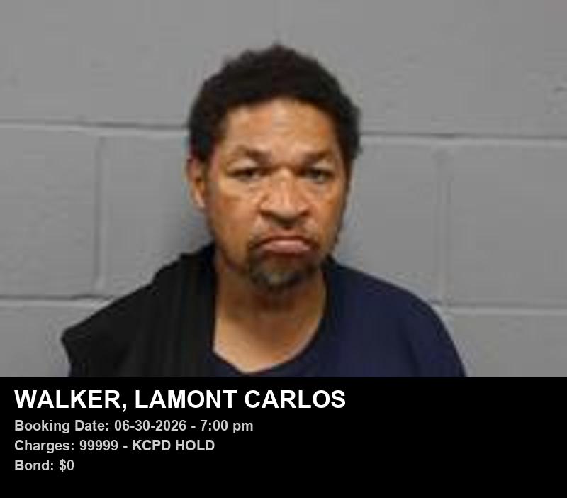 Arrest report - LAMONT CARLOS WALKER