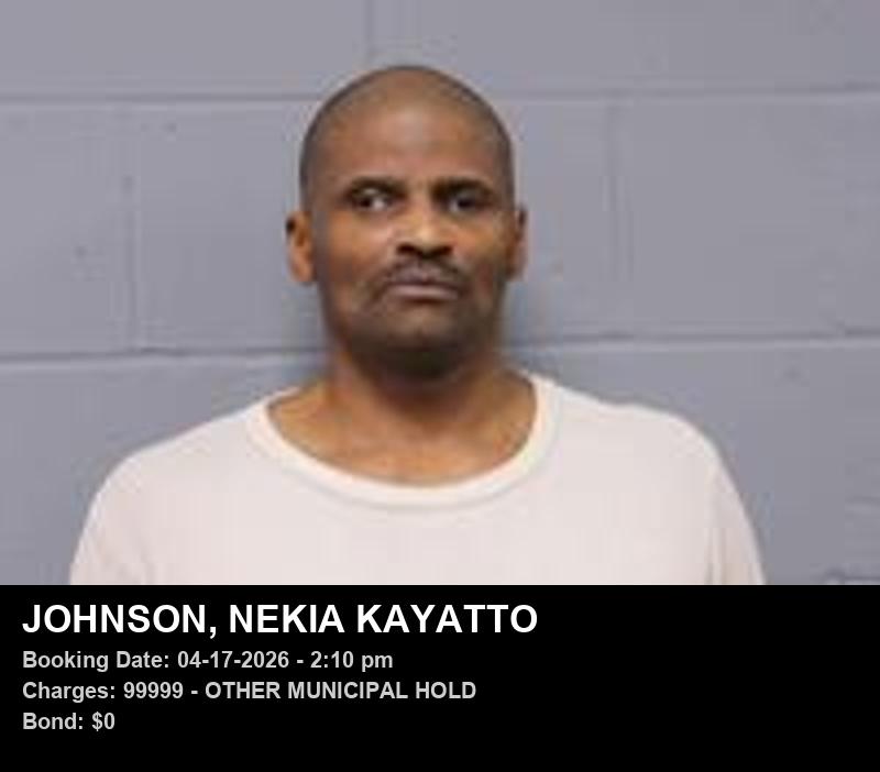 Arrest report - NEKIA KAYATTO JOHNSON