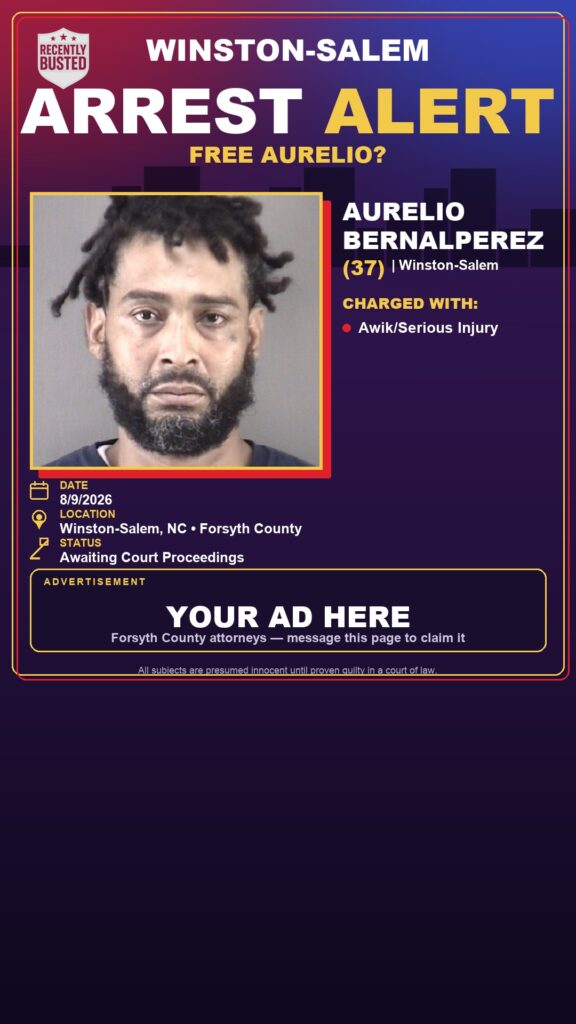 Arrest report — AURELIO BERNALPEREZ