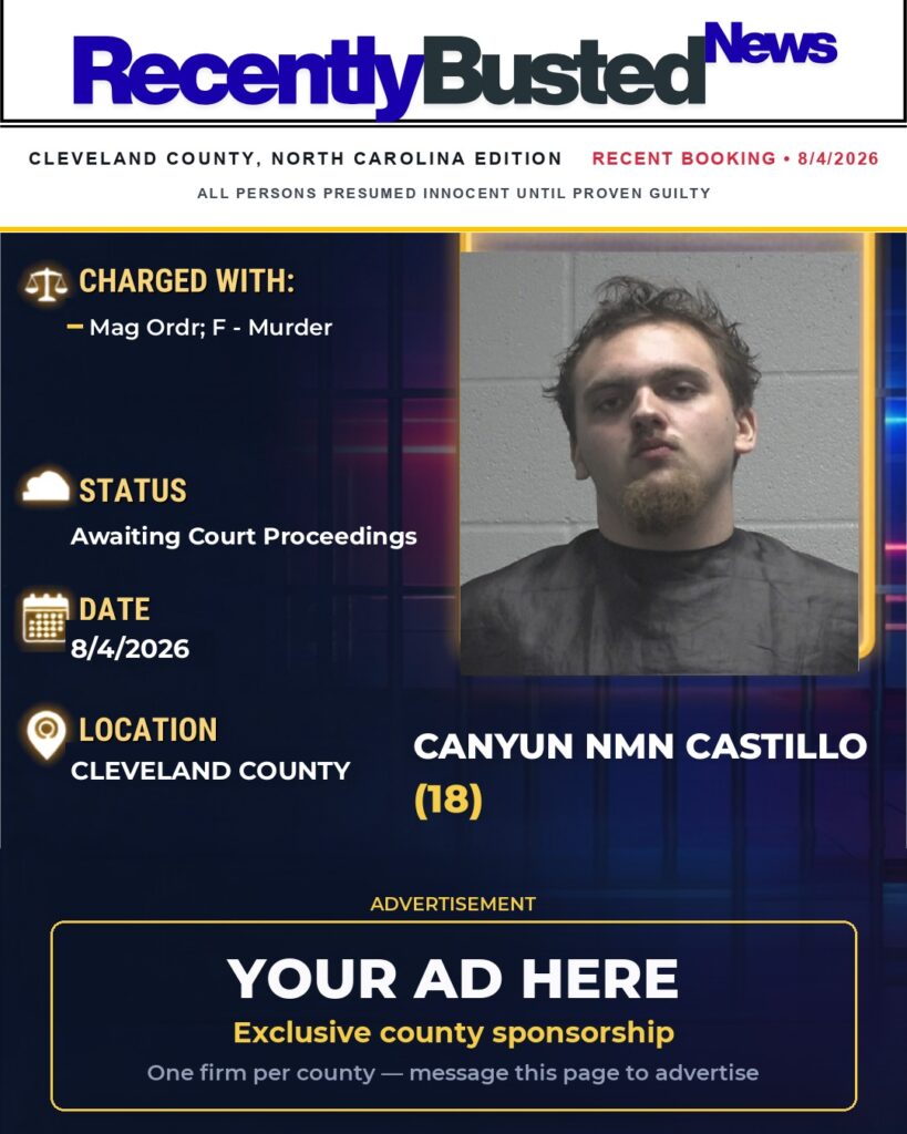 Arrest report โ CANYUN NMN CASTILLO
