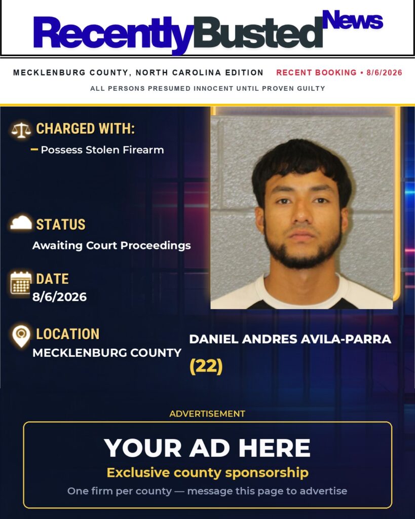 Arrest report โ DANIEL ANDRES AVILA-PARRA