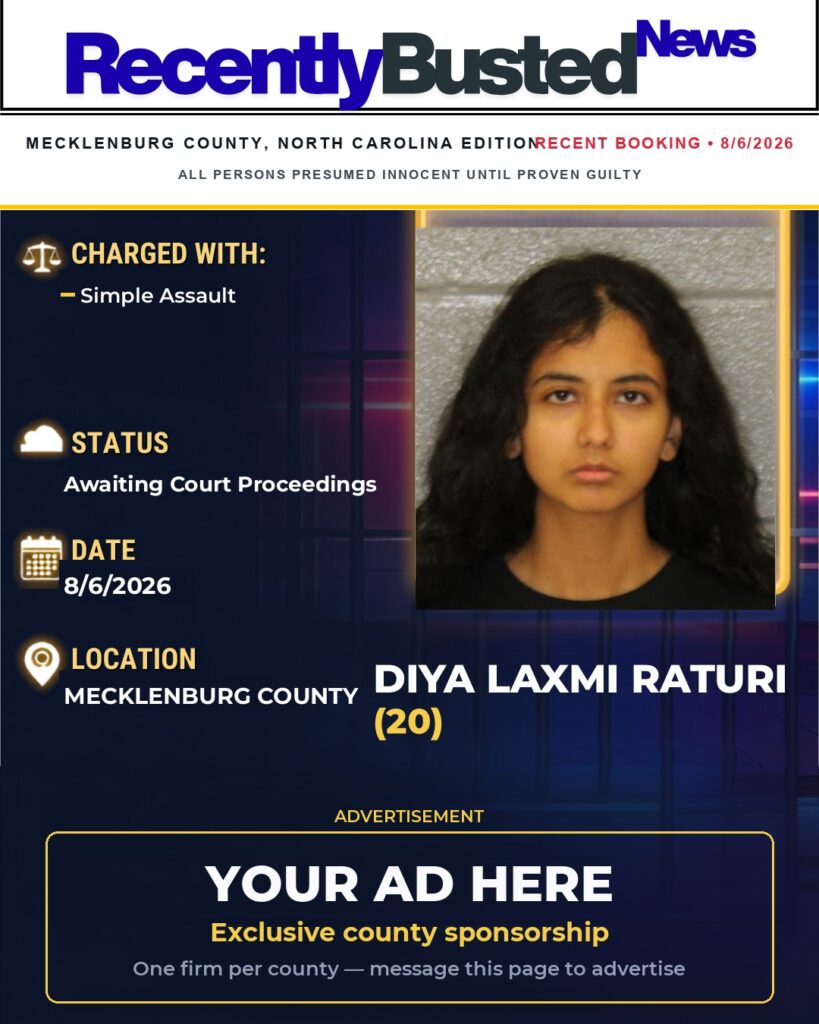 Arrest report โ DIYA LAXMI RATURI