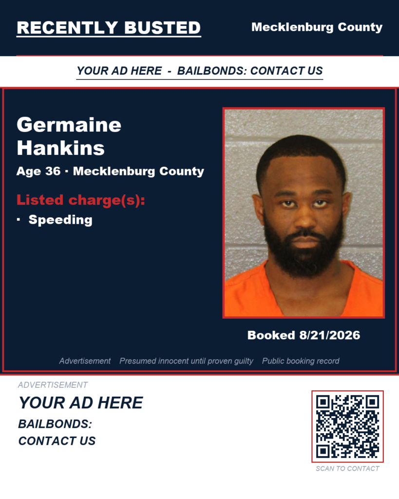 Arrest report - GERMAINE HANKINS