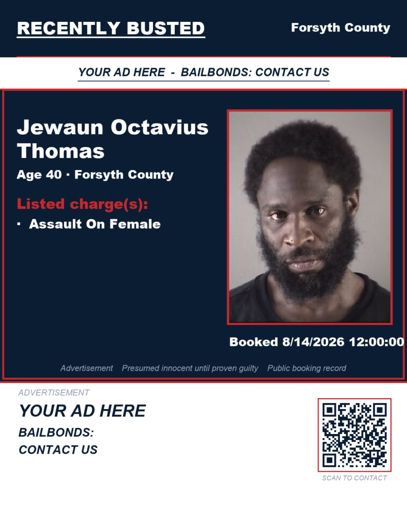 Arrest report — JEWAUN OCTAVIUS THOMAS