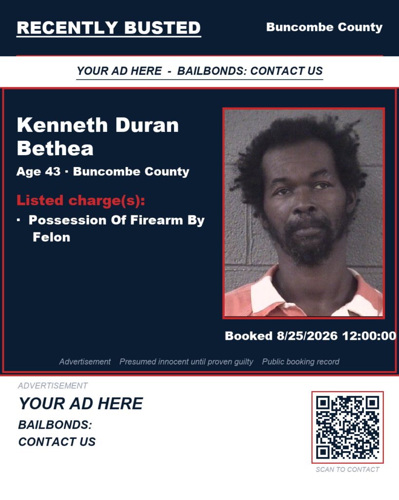 Arrest report - KENNETH DURAN BETHEA