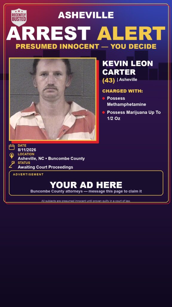 Arrest report — KEVIN LEON CARTER