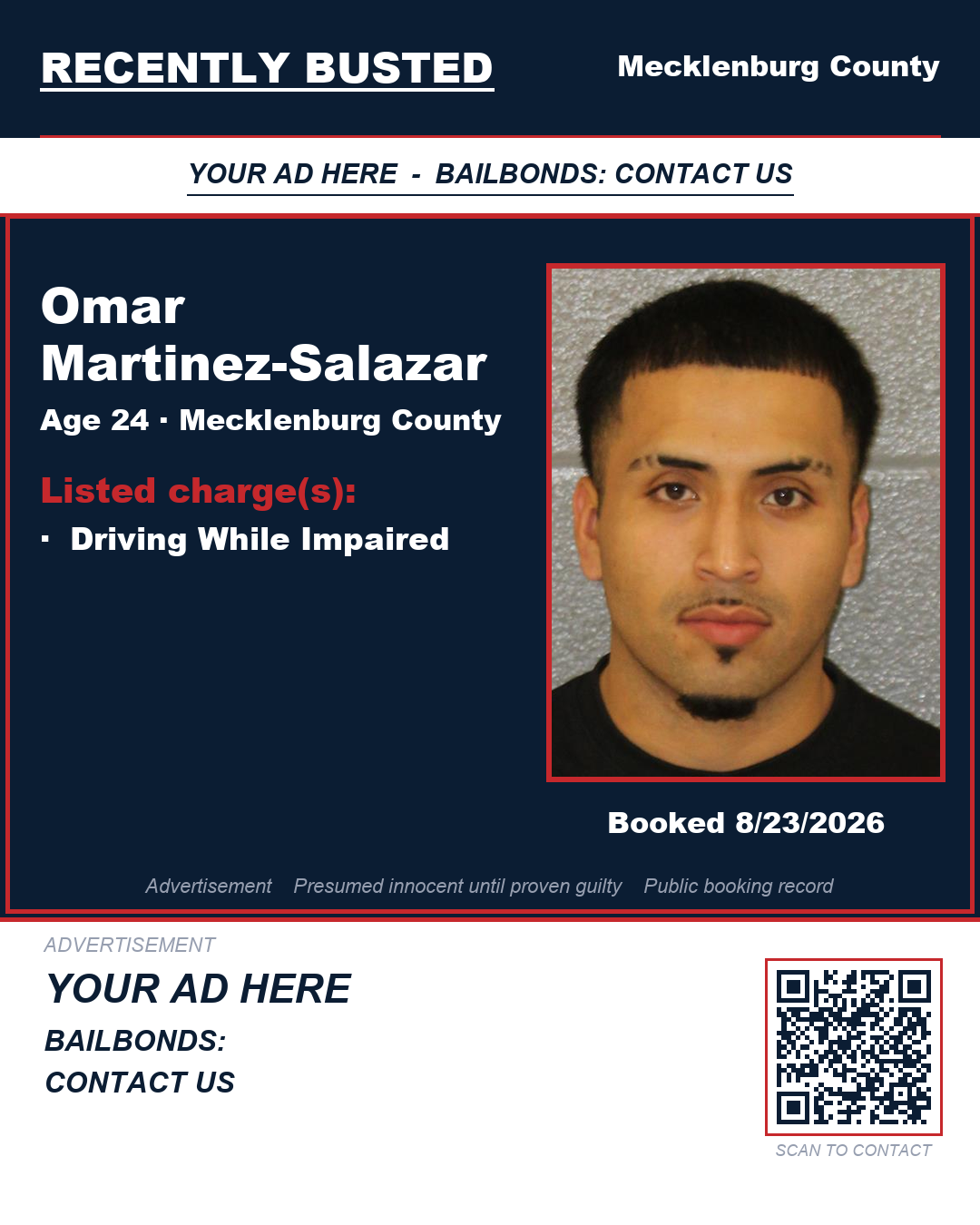 Arrest report - OMAR MARTINEZ-SALAZAR