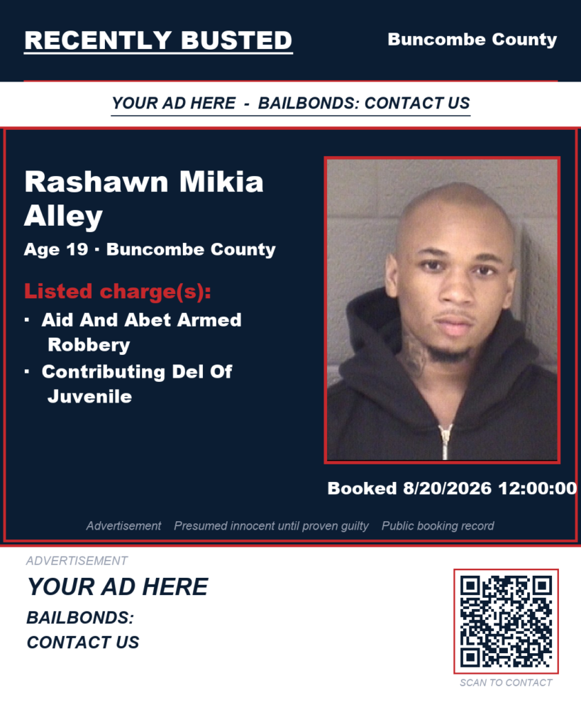 Arrest report - RASHAWN MIKIA ALLEY
