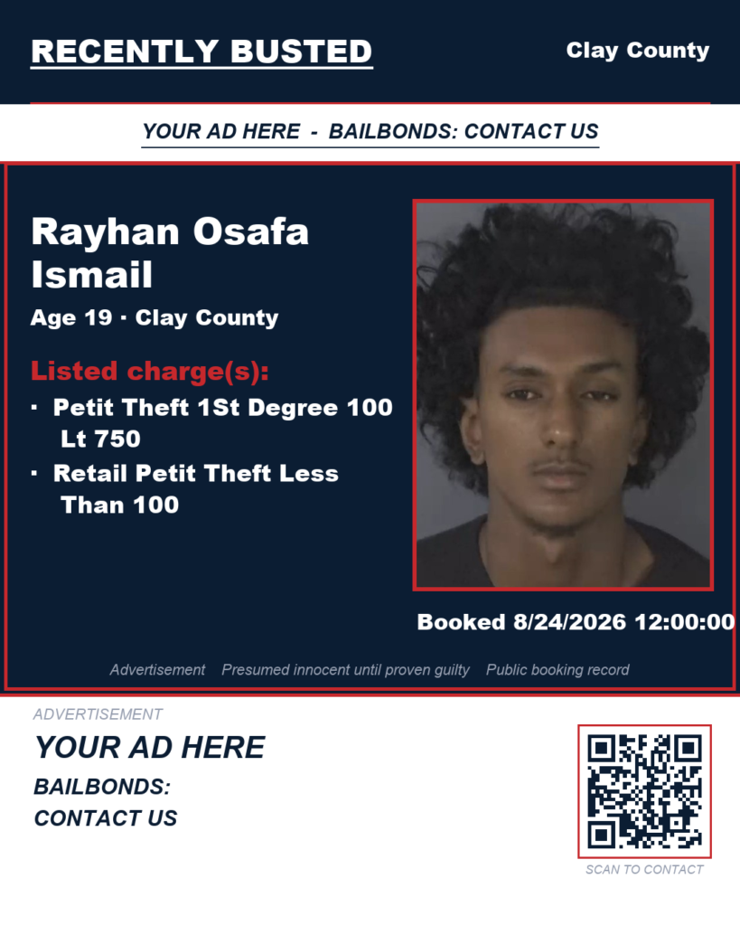 Arrest report - RAYHAN OSAFA ISMAIL