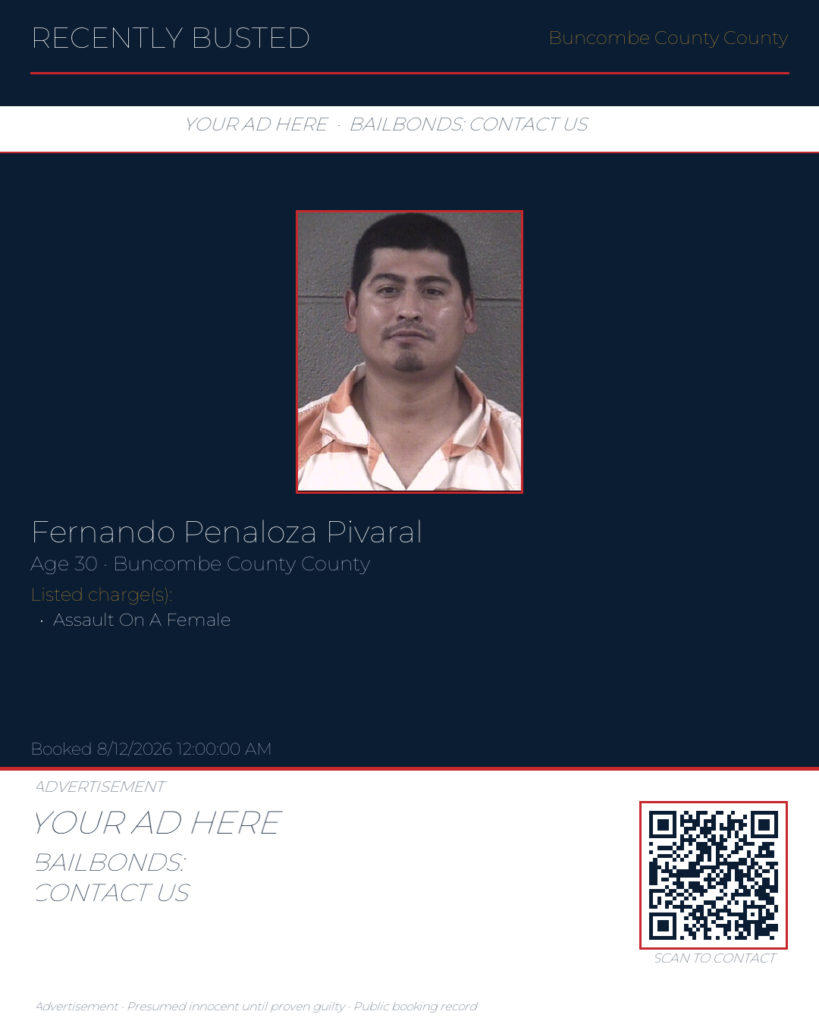 Arrest report — FERNANDO PENALOZA PIVARAL
