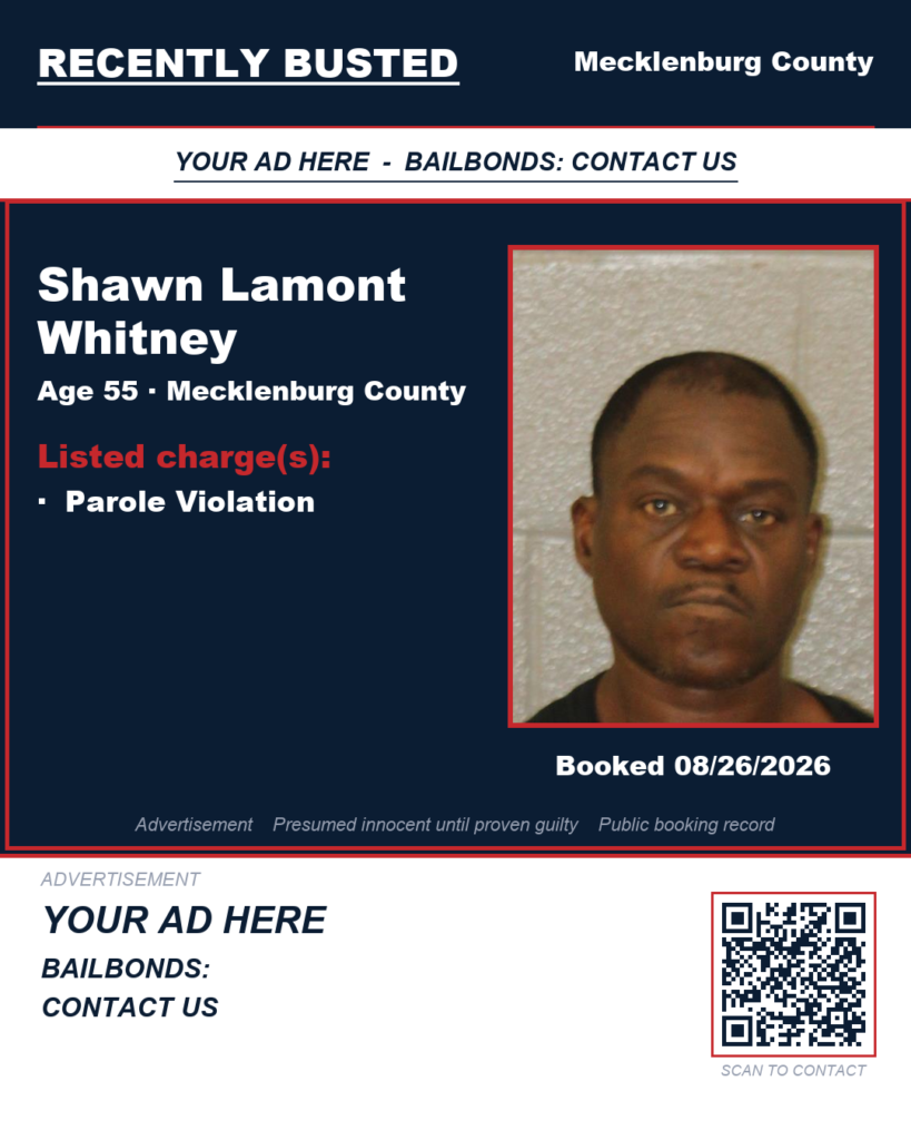 Arrest report - SHAWN LAMONT WHITNEY