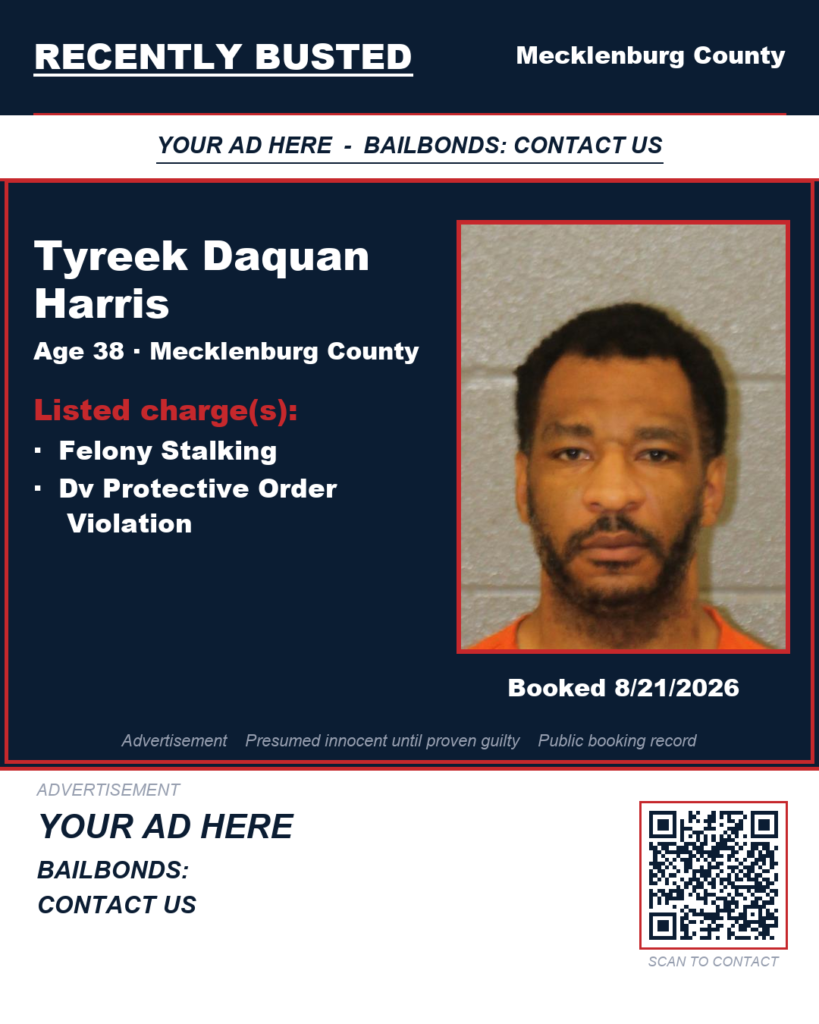 Arrest report - TYREEK DAQUAN HARRIS