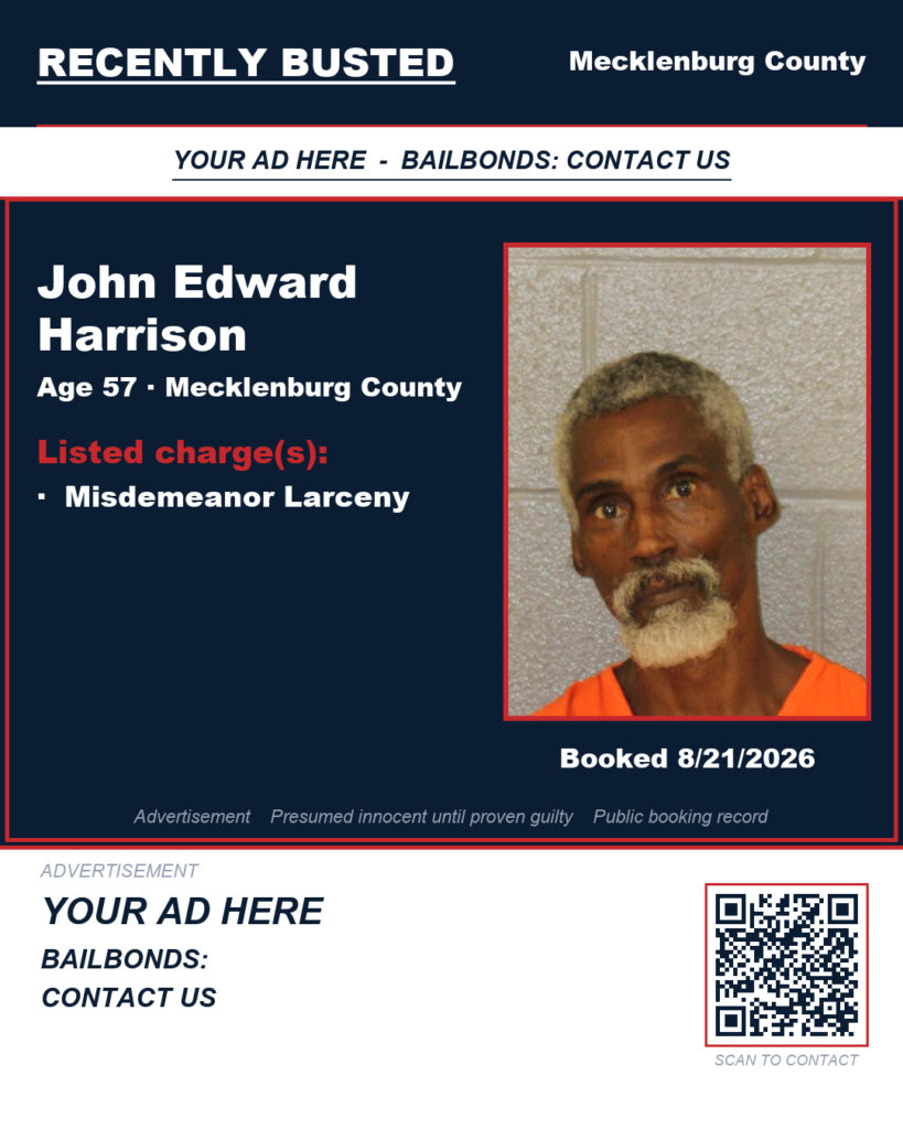 Arrest report โ JOHN EDWARD HARRISON