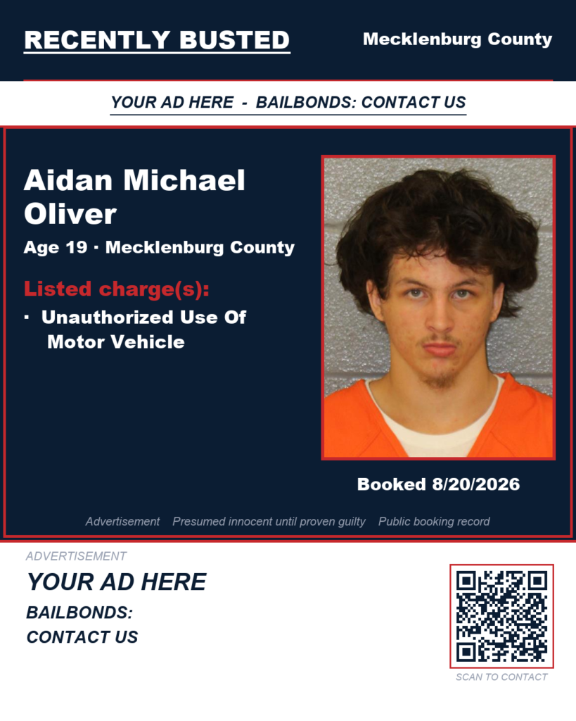 Arrest report - AIDAN MICHAEL OLIVER