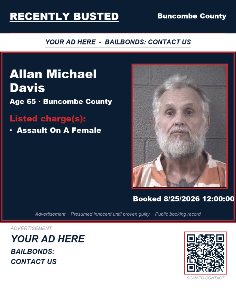 Arrest report - ALLAN MICHAEL DAVIS