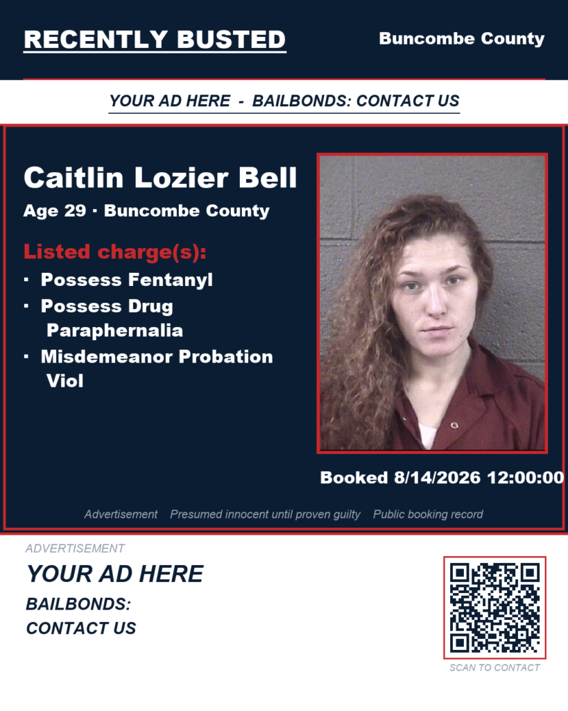 Arrest report — CAITLIN LOZIER BELL