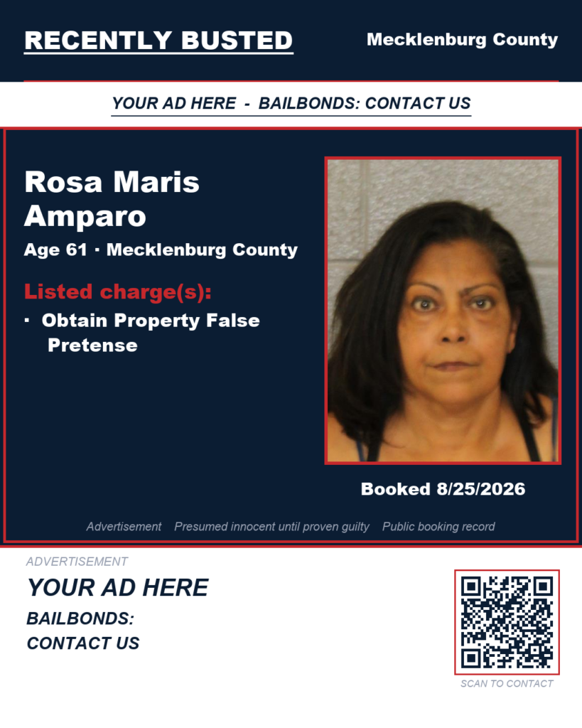 Arrest report - ROSA MARIS AMPARO