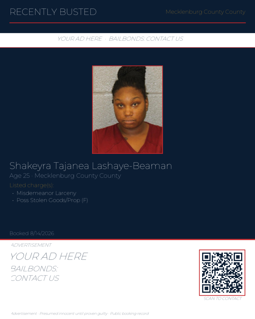 Arrest report — SHAKEYRA TAJANEA LASHAYE-BEAMAN