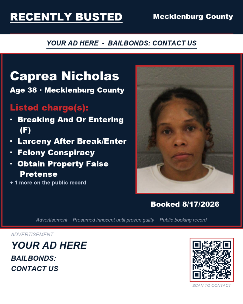 Arrest report — CAPREA NICHOLAS