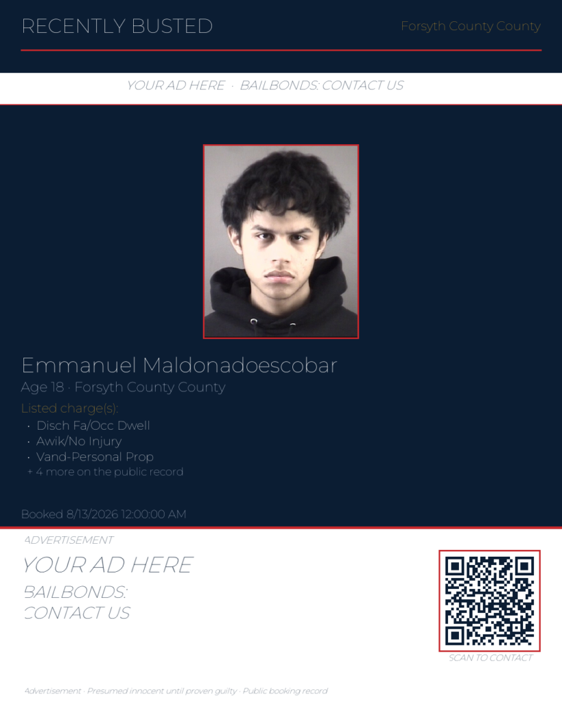 Arrest report — EMMANUEL MALDONADOESCOBAR