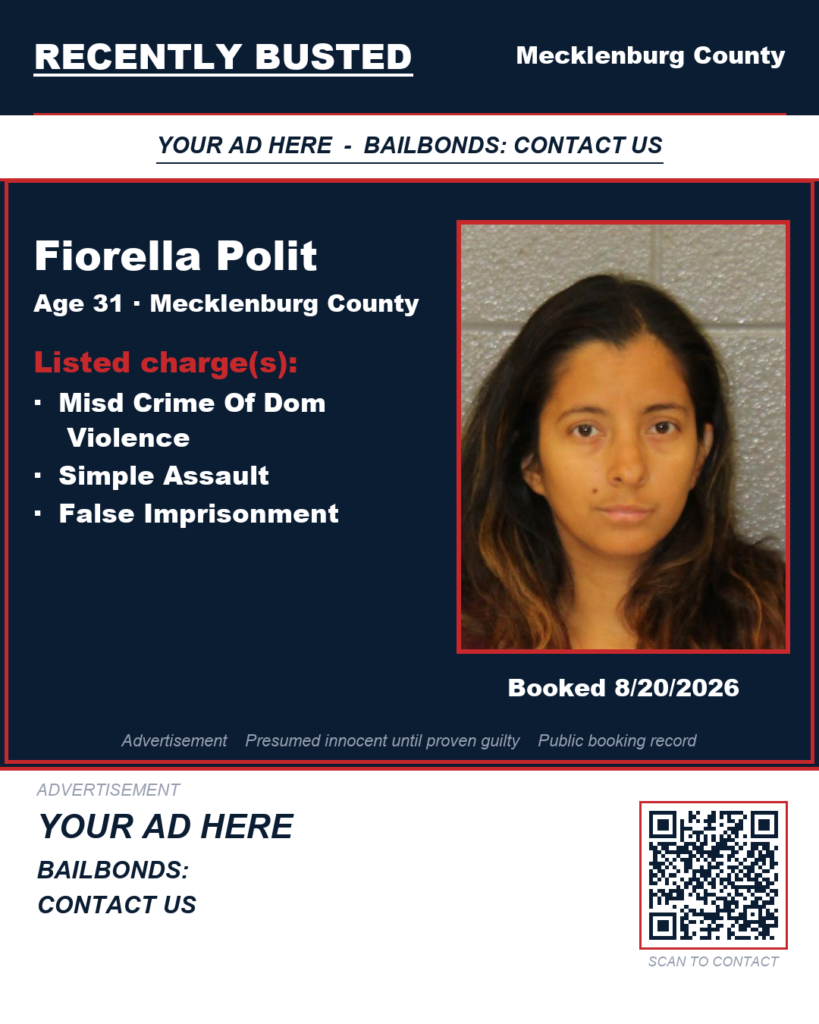 Arrest report - FIORELLA POLIT