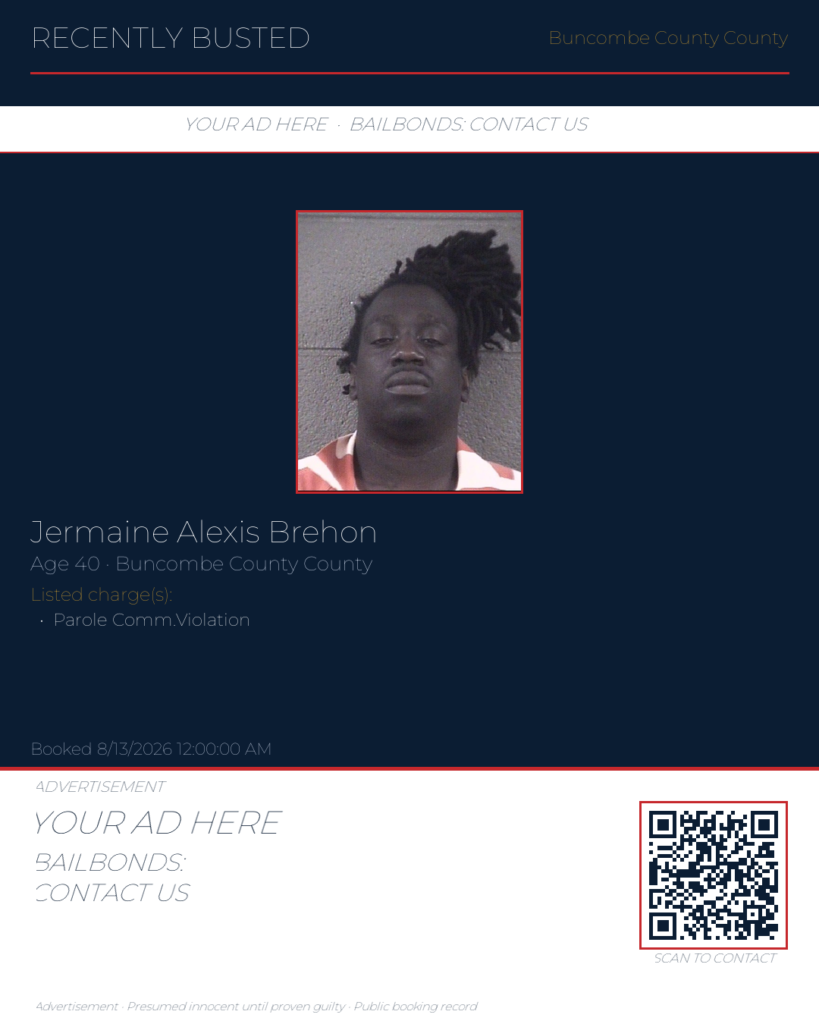 Arrest report — JERMAINE ALEXIS BREHON