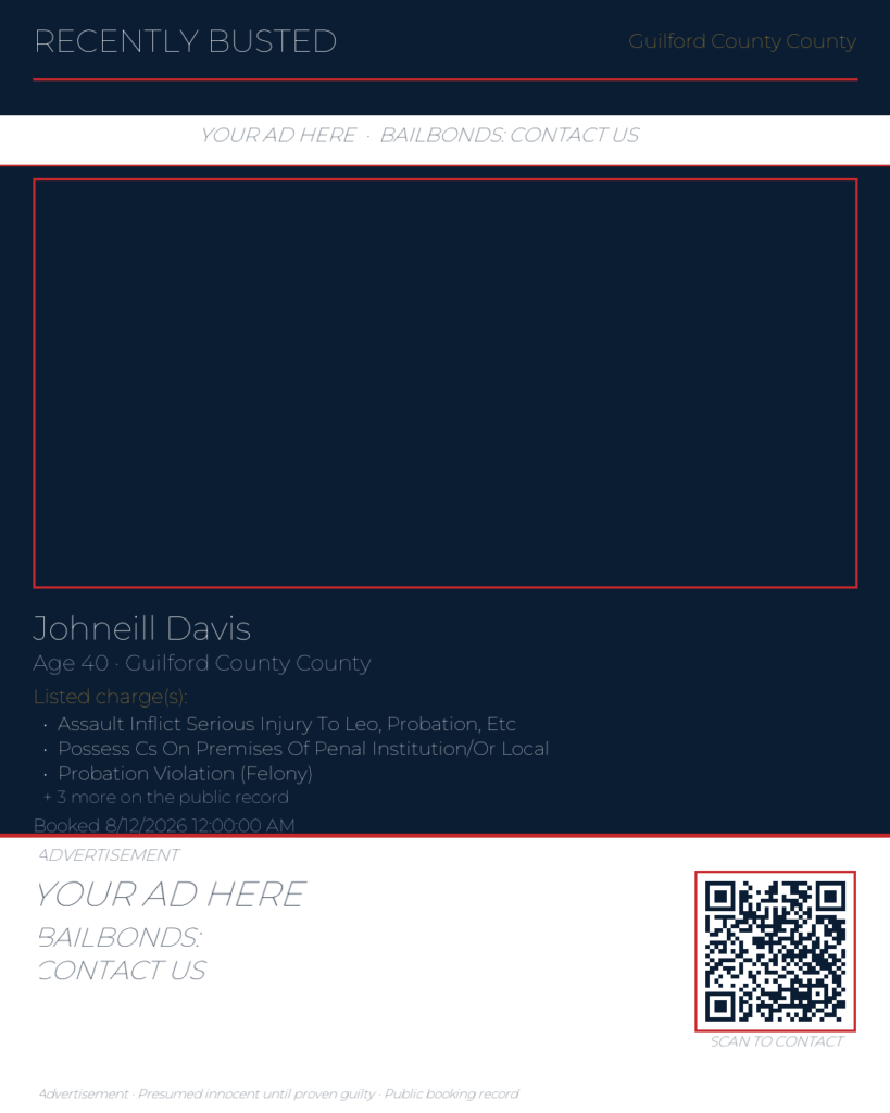 Arrest report — JOHNEILL DAVIS