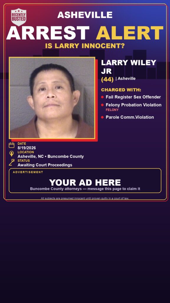 Arrest report — LARRY WILEY JR
