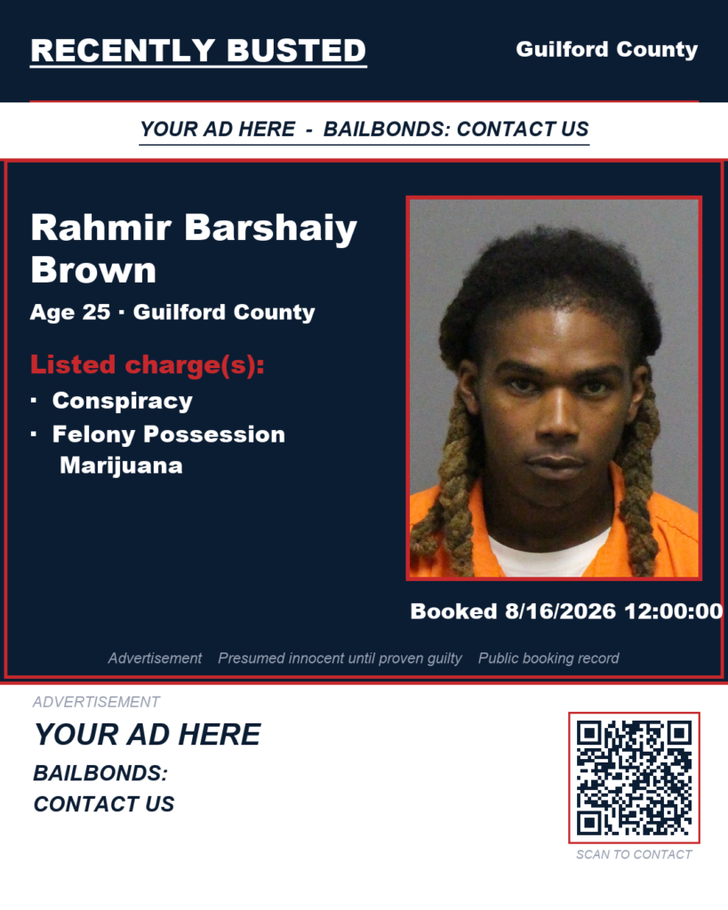 Arrest report — RAHMIR BARSHAIY BROWN