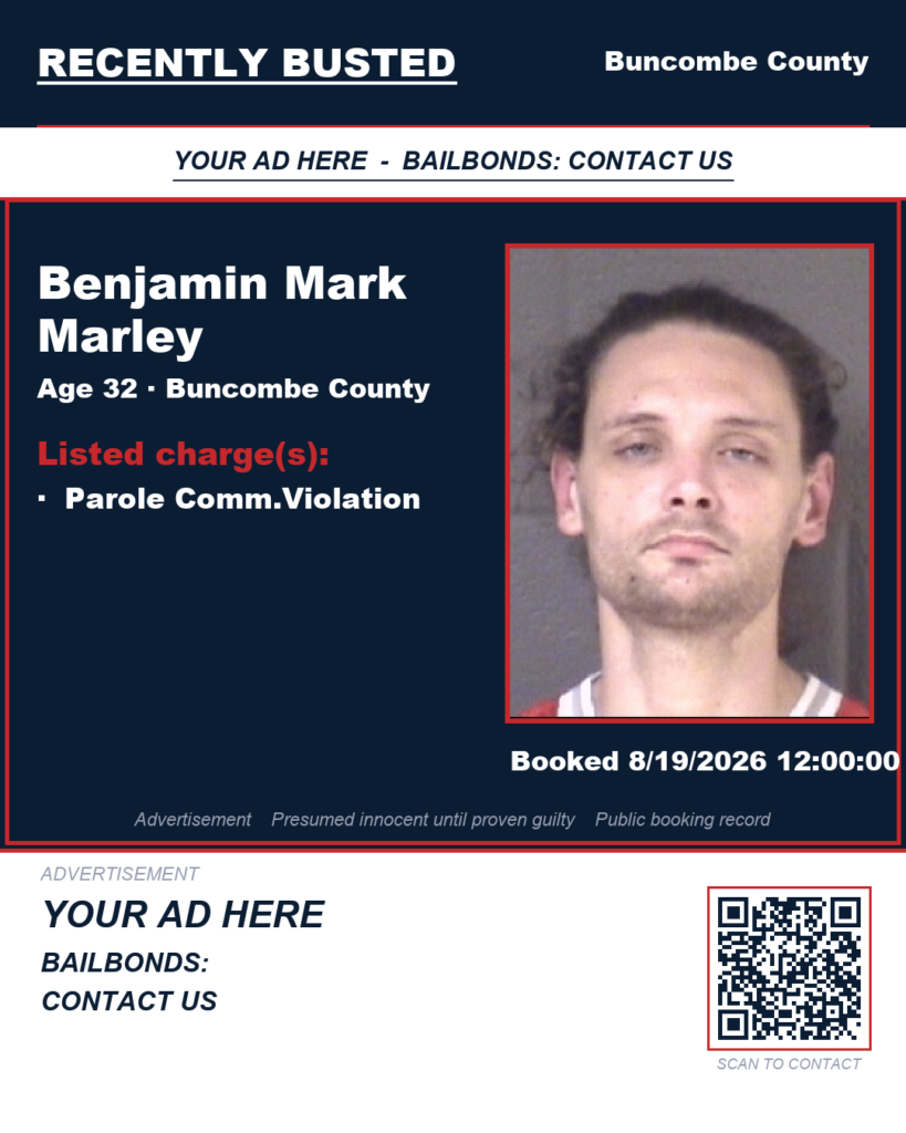 Arrest report - BENJAMIN MARK MARLEY